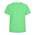thumbnail image 3 of CCRFTGI Shirts for Teens Athletic Quick Dry Tshirt Crew Neck Green T Shirts 2025 Summer Plain Short Sleeve Shirt,Green 3-4 Years, 3 of 4