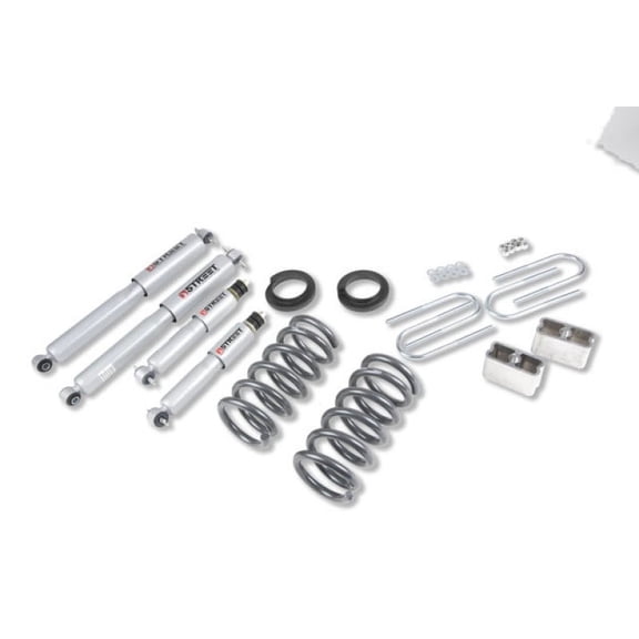 Belltech LOWERING KIT WITH SP SHOCKS Fits select: 1994-2003 CHEVROLET S TRUCK S10, 1995-1997 CHEVROLET BLAZER