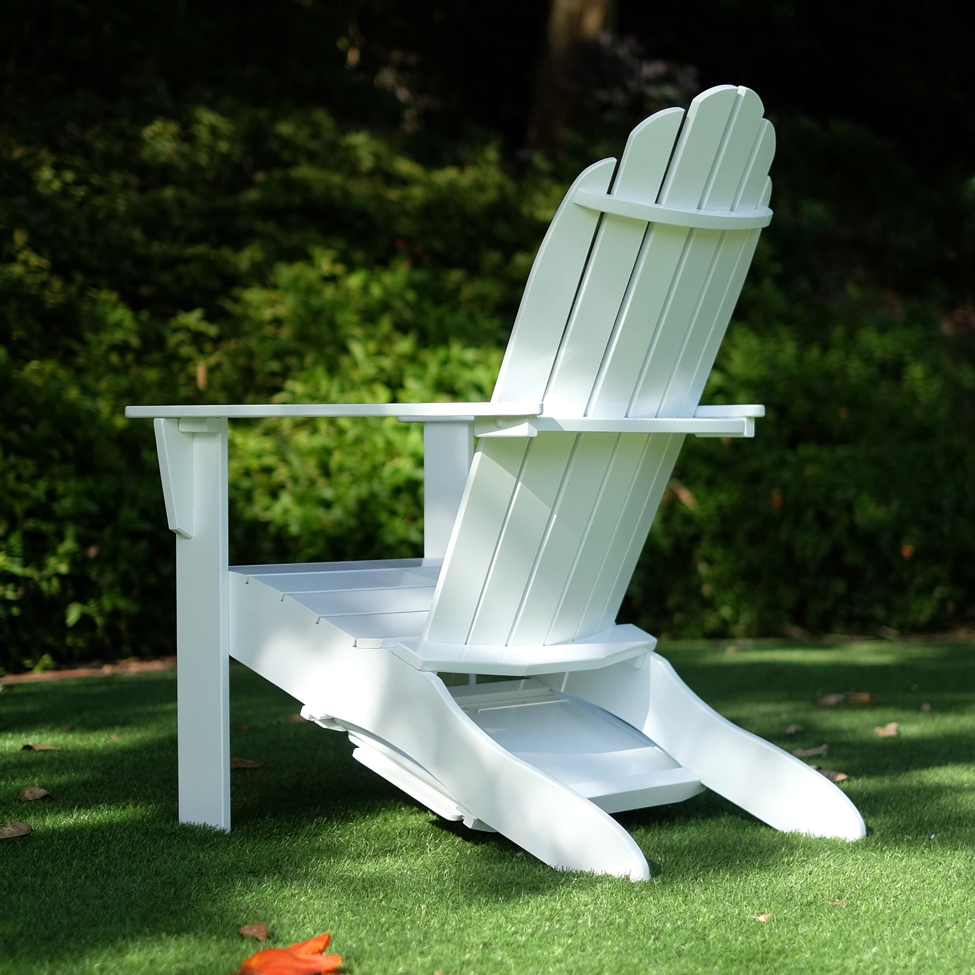 Cambridge Casual  Alston Outdoor Wood Adirondack Chair White