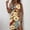#0300-Multicolor, variant on Boho Sundresses for Women Spaghetti Strap Black White Floral Ruched Side Slit Mini Dresses Vacation Comfy Bottoms Gift