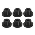 thumbnail image 1 of Unique Bargains 6 Pcs Black Plug Holes, H15 Rubber Button Plug for 14mm/0.55' Hole, 1 of 6