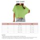 thumbnail image 5 of Top de punto de manga corta con cuello redondo para mujer, suéter elegante de manga con volantes de Color liso, blusa para citas, 5 of 5
