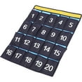 thumbnail image 3 of TEHAUX 1Set Blue Over the Door Pocket Organizer for Mobile Phones 25.55X19.65In, 3 of 8