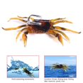 thumbnail image 3 of Señuelo de pesca falso de cangrejo de simulación suave de hundimiento de 10cm 30g con anzuelo (gris) Likrtyny Deportes al aire libre Salida diaria Juego de fiesta, 3 of 9
