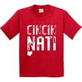 thumbnail image 3 of Inktastic Cincinnati, Ohio Distressed Font Youth T-Shirt, 3 of 5