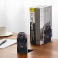 thumbnail image 5 of Pofeuu Majestic Black Yak Print Large Bookend Hold Heavy Books- Wood Bookends for Heavy Books Heavy Duty Book Ends Wood Bookends for Office Desk Non-Skid, 5 of 7