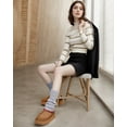 thumbnail image 4 of Women's Slippers Platform Mini Boots Short Ankle Boot Winter Slip on Slippers Fluffy House Slippers for Indoor and Outdoor, 4 of 5