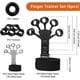 thumbnail image 3 of Finger Strengthener - 2023 NEW Finger Trainer 6PCS, hand strengtheners for Strength Training, gripster hand strength,Finger Flexion Extension Training, 3 of 5