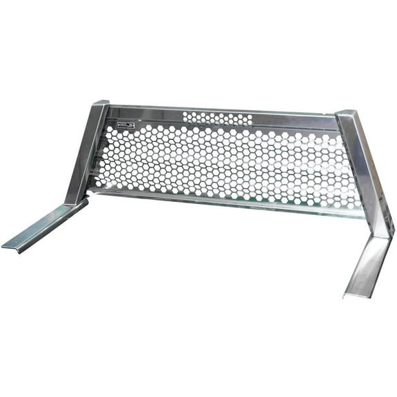 Highway Products 4030-059 HWP4030-059 HONEY COMB HEADACHE RACK WITH TANK BRITE UPRIGHTS SMOOTH ALUMINUM CENTER SIZE 5