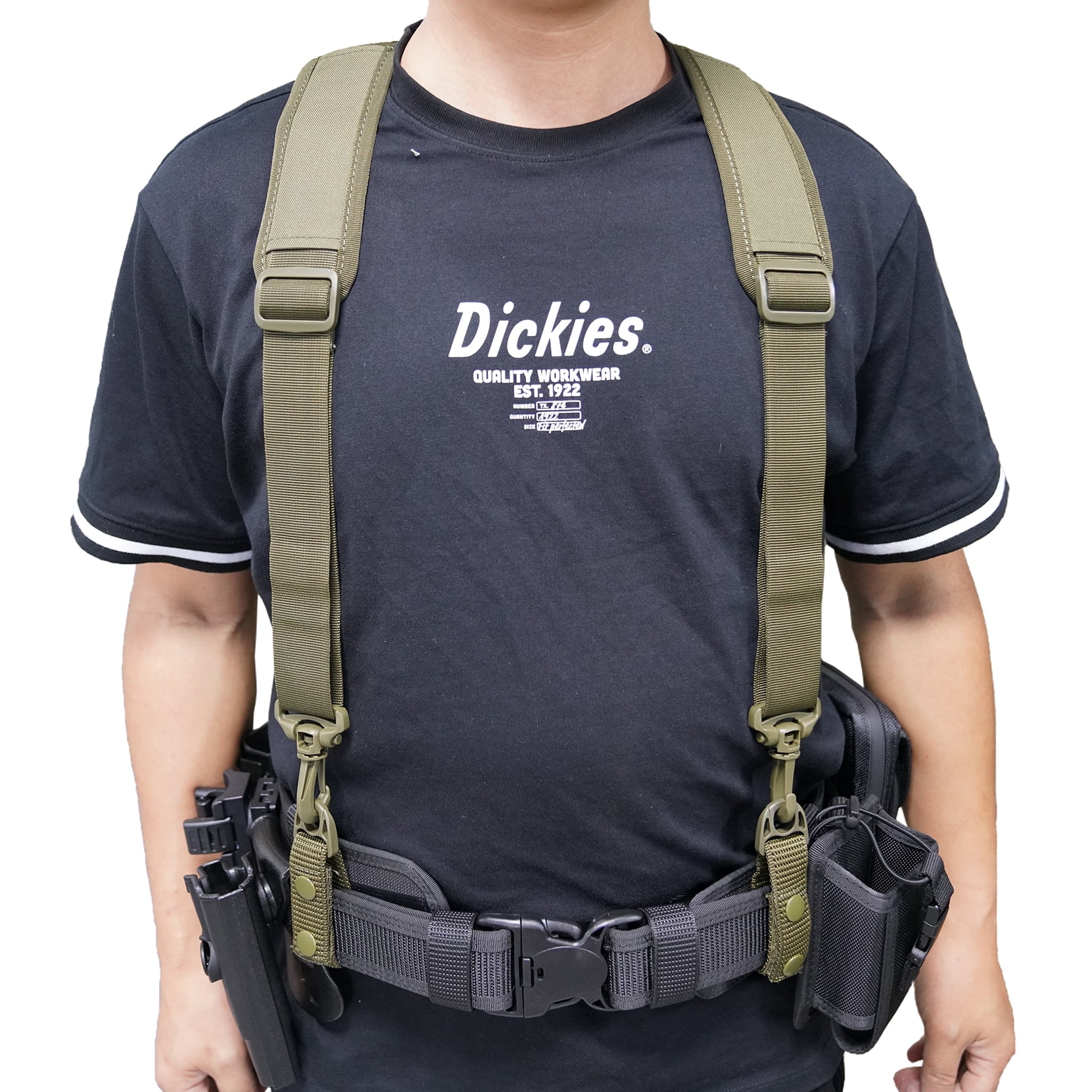 MELOTOUGH Tactical Suspenders Duty Belt Harness Padded Adjustable Police  Suspenders Tool Belt Suspenders with Key Holder : : Clothing,  Shoes & Accessories