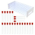 thumbnail image 2 of 1 Set Plastic Test Tubes Science Laboratory Tubes Disposable Test Tubes, 2 of 8