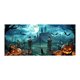 thumbnail image 3 of Banderas Decorativas De Halloween Para Garaje, Exterior E Interior, Artículos Para Fiestas, Letrero Decorativo Con Temática De Calabazas Y Murciélagos Terroríficos, 3 of 6