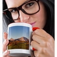 thumbnail image 2 of 3drose, Hay Bales in Autumn Along the Rocky Mountains, Alberta, Canada, 15oz Two-tone Red Mug, 2 of 6