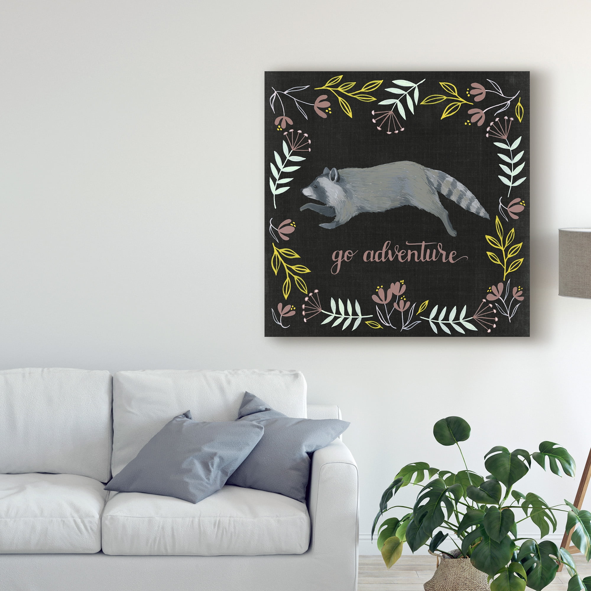 Trademark Fine Art 'Woodland Adventure III' Canvas Art by Grace Popp