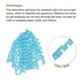 thumbnail image 3 of Large Curly Bows for Gift Wrapping Curling Ribbon with Self Adhesive for Gift Wrap Presents Hair Christmas Sky Blue, 3 of 7
