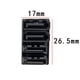 thumbnail image 4 of Adaptador en ángulo SATA FLhrweasw 7 pines Plug and Play para placa base de escritorio, 4 of 7