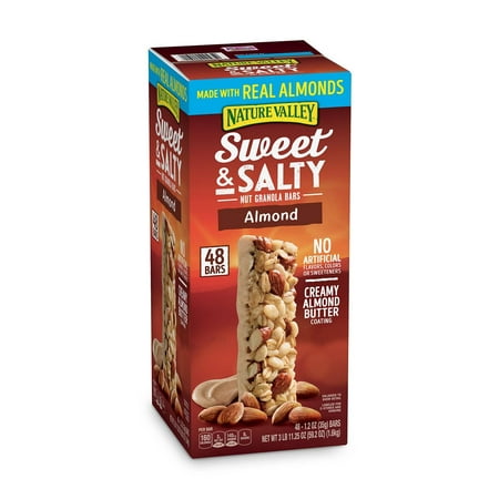 Nature Valley Granola Bars Sweet and Salty Nut Almond 36 Bars 43.2 oz