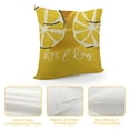 thumbnail image 4 of Summer Lumbar Pillow Covers Farmhouse Lemon Hello Sunshine Outdoor Throw Pillows Yellow Summer Patio Decorations Cushion Case for Sofa Couch, 4 of 5