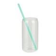 thumbnail image 6 of Cool Gear 10-Pack Multicolored Reusable Drinking Straws | Eco-Friendly, Dishwasher Safe, Hard Plastic, Replacement Straws For Tumblers, Mason Jars, & Travel | Sturdy and Easy to Clean - 11 inch, 6 of 38