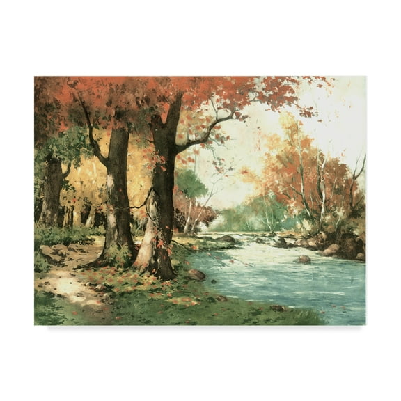 Trademark Fine Art 'Autumn Landscape I' Canvas Art by Vision Studio