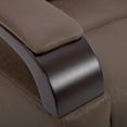 thumbnail image 6 of CHITA Power Swivel Glider Rocker Recliner Nursery Chair with USB for Living Room, Fabric, Chocolate, 6 of 12