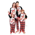 thumbnail image 1 of Pijamas navideños, conjuntos familiares a juego 2025, camisetas para adultos, niños y bebés, pantalones, 2 piezas, ropa de dormir de aspecto familiar, pijamas, ropa para perros, 1 of 5
