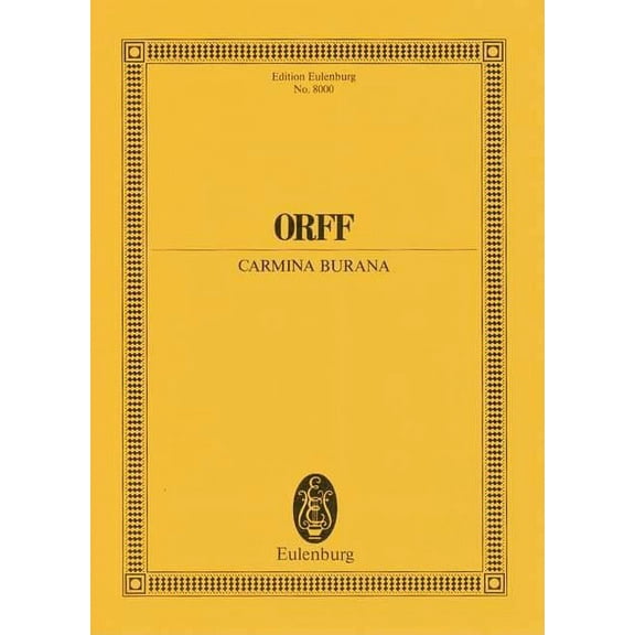 Carmina Burana, (Paperback)