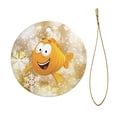 thumbnail image 2 of Bubble Guppies Fish Christmas Tree Hanging Decoration Ceramic Round Xmas Ornaments Souvenirs Gift For Home Office Car Party, 2 of 7