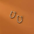 thumbnail image 4 of K-KED Women 925 Sterling Silver Beads Dangle Drop Stud Earrings Jewellery Gift, 4 of 6