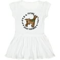 thumbnail image 3 of Inktastic Future Goat Farmer with Cute Goats and Hoof Prints Girls Toddler Dress, 3 of 5