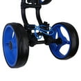 thumbnail image 3 of MacGregor Golf Deluxe VIP 4 Wheel Golf Cart-Black/Blue, 3 of 3
