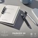 thumbnail image 5 of Parker IM Medium Hardness tip Pen, multicolor Black Lacquer Golden Trim Gift Box Parker Unisex, 5 of 7