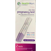 Health Mart Pharmacy One Step Pregnancy Test, 2 count