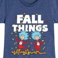 thumbnail image 3 of Dr. Seuss - Fall Things - Toddler And Youth Girls Short Sleeve Graphic T-Shirt, 3 of 6