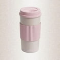 thumbnail image 3 of Choosebetter Tasse de Voyage, Tasse à Café en Fibre de Blé, Réutilisable, Sans BPA, Isolation à Double Paroi, Couvercle à Vis, Légère, 3 of 6