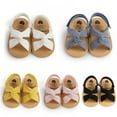 thumbnail image 6 of Baby Girls Sandals Soft Non-Slip Rubber Sole Summer Flat Walking Shoes Girls Sandals Little Girls, 6 of 12