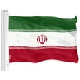 thumbnail image 3 of G128 Combo Pack: USA American Flag 3x5 Ft 150D Printed Stars & Iran (Iranian) Flag 3x5 Ft 150D Printed, 3 of 9