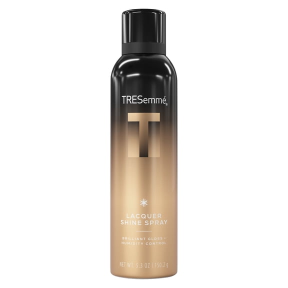 TRESemmé Lacquer Shine Spray for Brilliant Gloss   Humidity Control, A-LIST Collection Developed Safe for All Hair Types,  5.3 oz