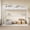 White, variant on Space-Saving Heavy Duty Metal Loft Bed Frame - Twin Size - Arched Guardrail & Safety Ladder - Sturdy Bedroom Furniture - No Box Spring Needed - Gold, Twin Size