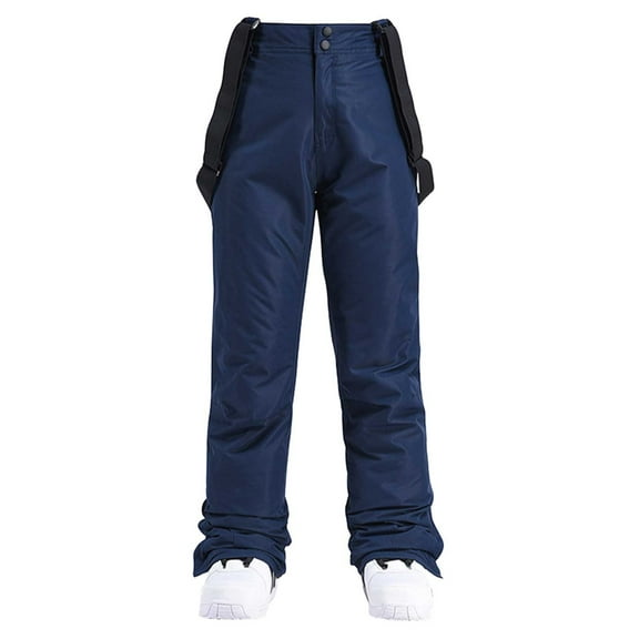 Womens Ski Snow Bibs Pants Insulated Water Resistant Overalls Snowboarding Winter Waterproof Pants Women S-3XL