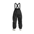 thumbnail image 3 of LNZGNM Snow Pants Mens Ski Bibs Loose Warm Insulated Overalls with Zipper Pockets Windproof Waterproof Ski Bibs Athletic Sports Wear Snowpants,Black 2XL, 3 of 4