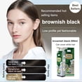 thumbnail image 2 of Hair Dye Bubble Hair Plant Hair Sedoso Hermoso Cabello Flotante No Daña El Cuero Cabelludo No Daña El Cabello,Usado Para Cabello Gris Color Bubble 200ml Gentle Formula Conditioning(Buy 2 Get 1 Free), 2 of 3