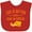 Red, variant on Inktastic Life's Better Mac & Cheese Boys or Girls Baby Bib