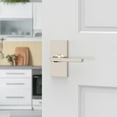 thumbnail image 5 of Baldwin Ps.Squ.Cfr Square Passage Door Lever Set - Chrome, 5 of 7