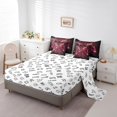 thumbnail image 3 of Erosebridal Video Game Bedding Sets Twin Size,Geometric Hexagon Comforter Sets with Sheets,Gradient Decor,Reversible,7pcs, 3 of 5