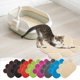 thumbnail image 1 of Felpudo antideslizante lavable a máquina para zapatos y mascotas embarradas - Alfombra de entrada de microfibra súper absorbente con huella de pata, 24x17,7 pulgadas, 1 of 7
