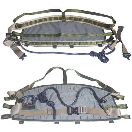 Hunting Saddle Tree Saddle: Comfortable Saddle Hunting, Lightweight Hammock Tree Climb Saddle, Includes Adjustable Bridge, Tree Stand Accessories, Saddle Hunting Accessories