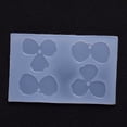thumbnail image 5 of UNTERING Petal mold Flower Earring Silicone Molds Epoxy Resin Mold Resin Pendant Jewelry Keychain Making Tool Non-stick, 5 of 7