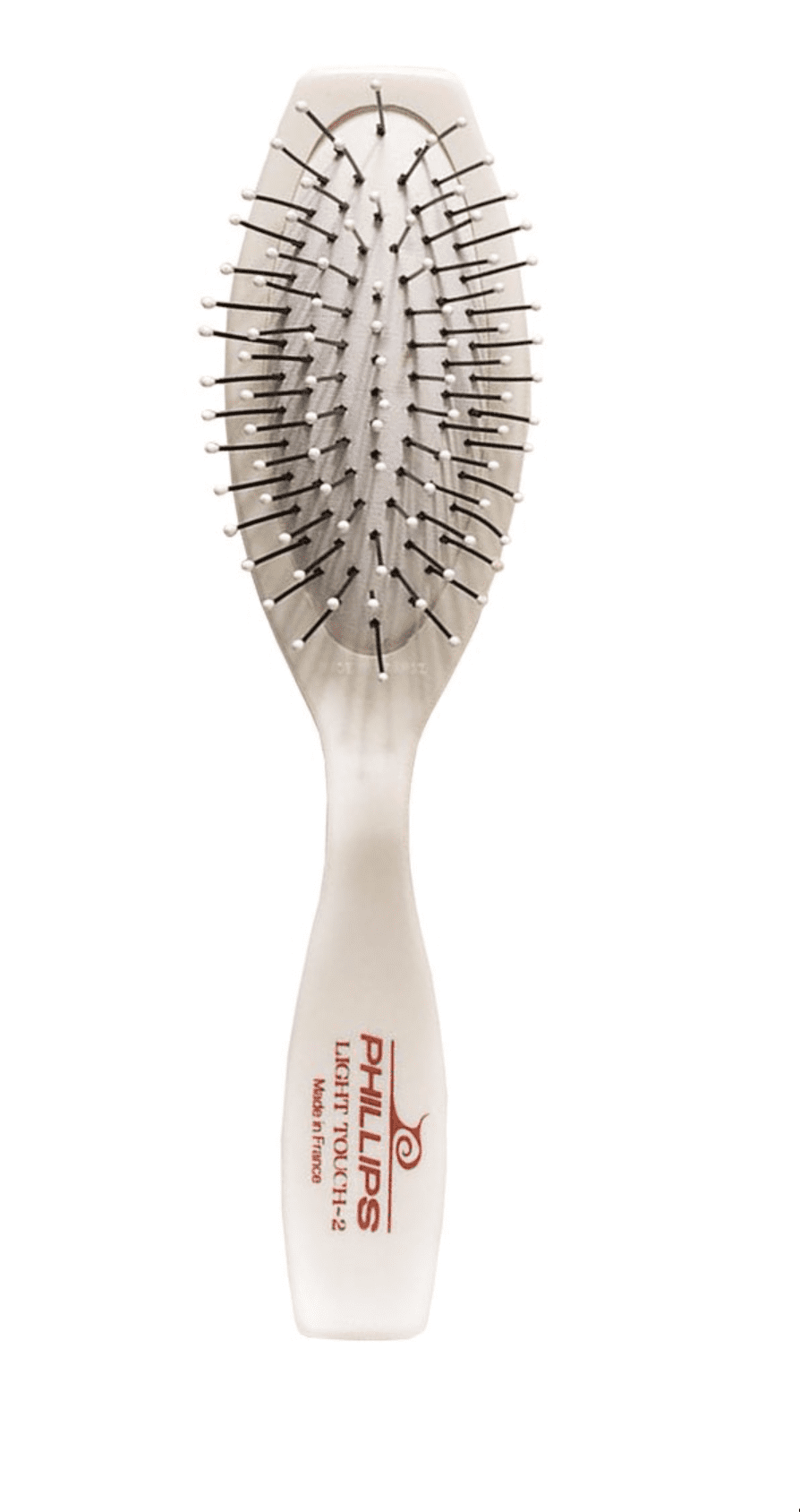 Phillips Brush Light Touch 2 Oval Cushioned Brush Purse Size 7 Rows