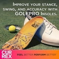 thumbnail image 2 of CURREX GolfPro Shock Absorbing Arch Support Posture Improving Insoles for Shoes, 2 of 8